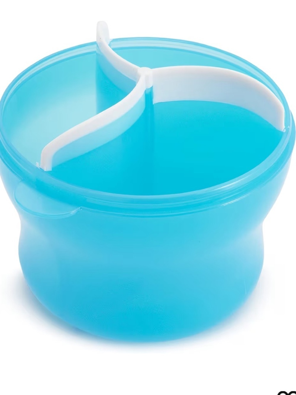 Munchkin Light Blue Triple-Section Formula Dispensers (2 Pack)